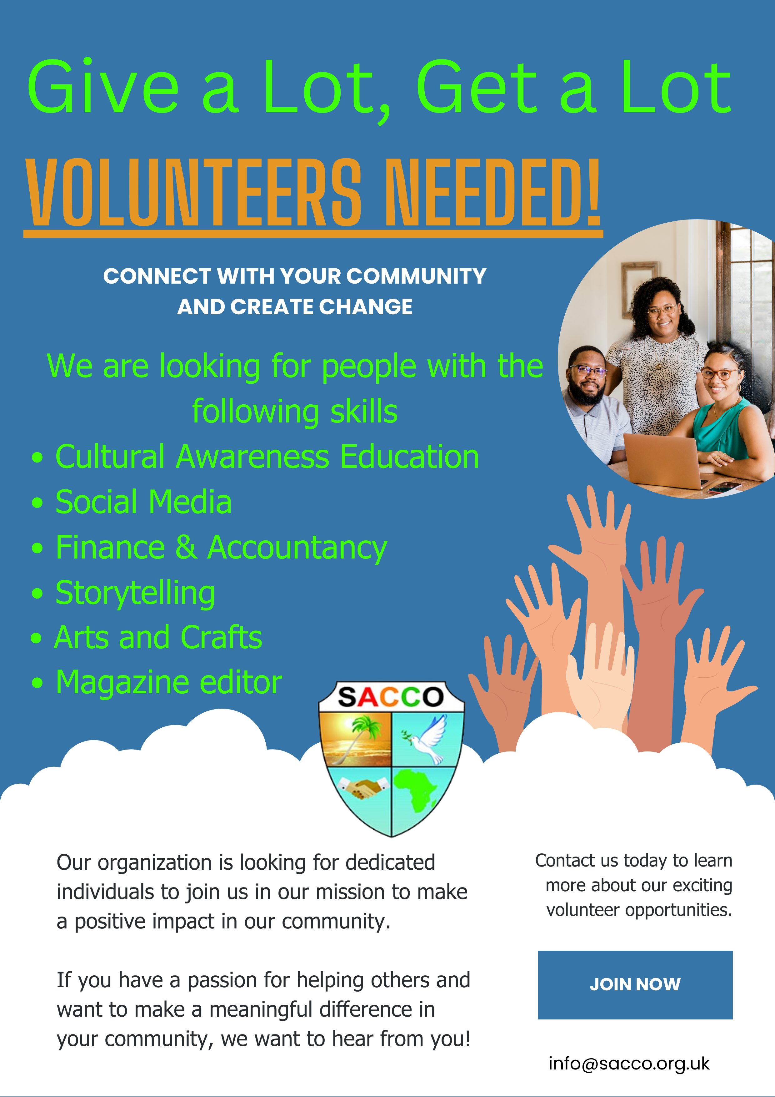 Volunteers Needed